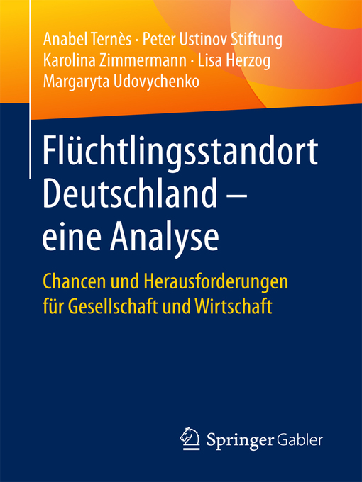 Title details for Flüchtlingsstandort Deutschland – eine Analyse by Anabel Ternès - Available